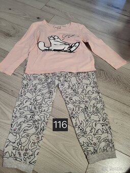 Oblečení na holku vel.116 - 5