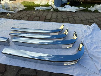 Škoda 100, 110R, 120  - přední nárazník nový chrom - 5