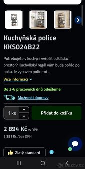 NOVÝ KUCHYŇSKÝ REGÁL - 5