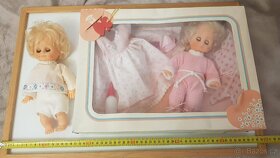 Retro dvě mrkací panenky v sadě - GDR - 5