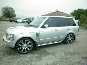 Range Rover VOGUE 3.0TD L 322.Díly.motor, poloosy, tlumiče, - 5