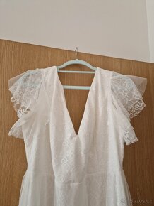 Svatební šaty krajkové - 5