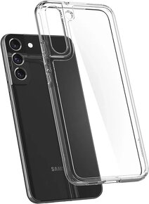 Obal Samsung S22 Spigen ultra hybrid + Sklo Alzaguard - 5