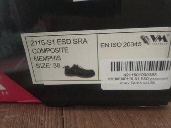Pracovni boty VM ESD SRA COMPOSITE MEMPHIS - 5