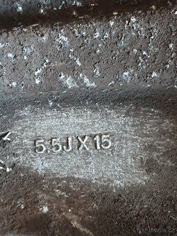 4 x 100 r 15 alu kola disky elektrony liťáky originál Kia - 5