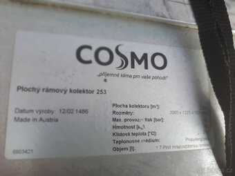 Solární kolektor + výměník COSMO - 5