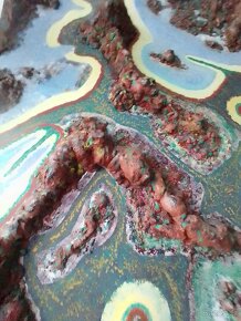 Hawaii. 123x80cm, kombinovaná technika,acryl. - 5