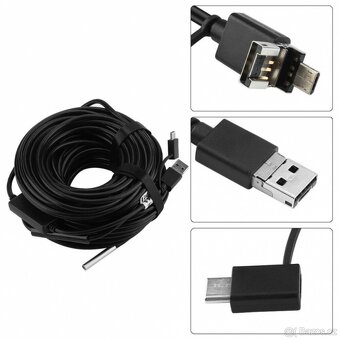 Kamera USB endoskopická inspekční,20m - 5