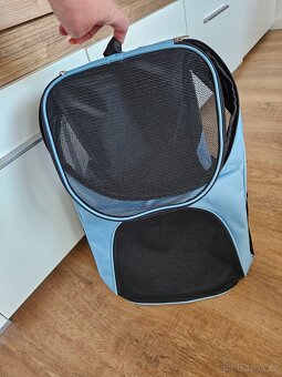 Nový přepravní batoh na psy nebo kočky, velikost L - 5