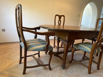 Jedálenský set Chippendale - 5