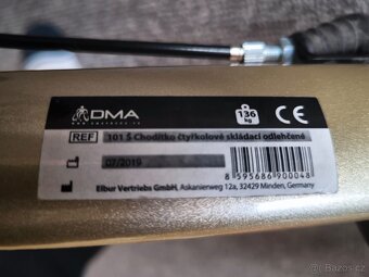 Skládací čtyřkolové chodítko pro seniory - 5