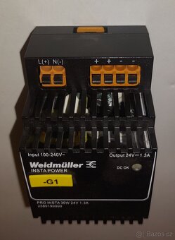 napájecí zdroj Weidmüller PRO INSTA 30W 24V 1.3A - 5