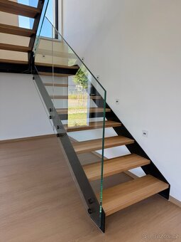 Kovové schodiště, kovové, ocelové schody - Praha - 5