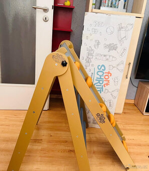 fortSCHRITT München® Lezecký dřevěný trojúhelník 3v1 (nový) - 5