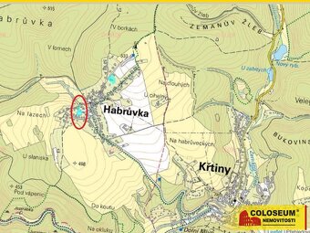 Habrůvka - pozemek pro bydlení , 2 188 m2 – pozemek - 5