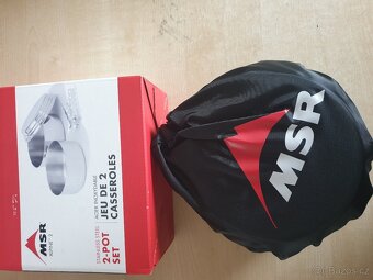 NOVÉ nádobí MSR ALPINIST 2 SYSTEM,ALPINE POT SET,CERAMIC POT - 5