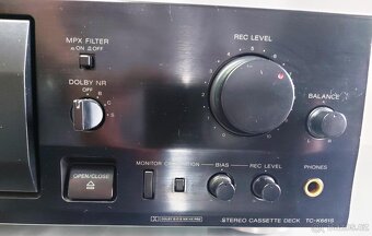 Kazetový magnetofon Sony TC-K 661S - 5