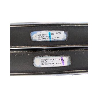 Hagusy černé lesklé 2ZZ Audi A4 8K facelift avant r.v. 2013 - 5