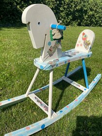 Houpací koník dřevěný - 5