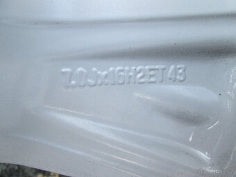 Sada Alu kol 215/45 R16 letní - 5