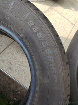 Prodám 2ks nových letních pneu 225/65/16C Aplus A867 - 5