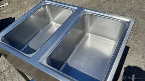 Vodní lázeň - ohřevná vana 2x GN RM Gastro na kolečkách - 5