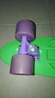 Fialovo zelený pennyboard - 5
