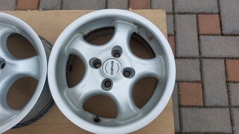 Alu kola 4x100 R14 vw škoda audi Seat - 5