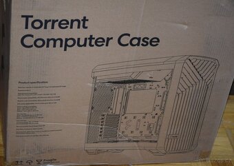 Fractal Design Torrent Black TG, nová, krabice + příslušenst - 5