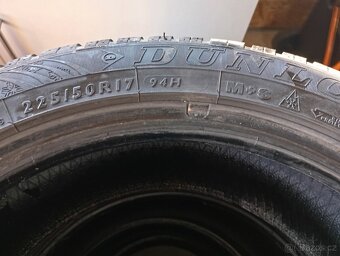 Runflat Dunlop Sport 4d zimní 225/50 r17 4kusy - 5