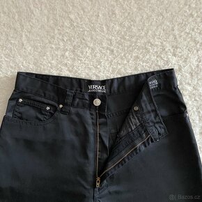 Pánské černé džíny rifle VERSACE vel. M/31 - 5