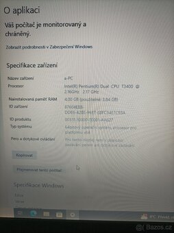 Prodám notebook Sony Vaio - 5