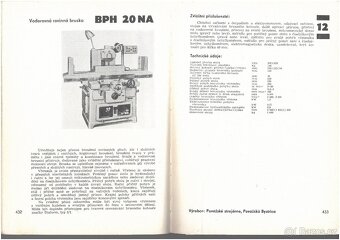 Vodorovná rovinná bruska BPH20NA - 5