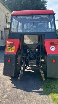 TRAKTOR ZETOR 7745 PO GO + NAKLADAČ + PLUH + VALNÍK - 5