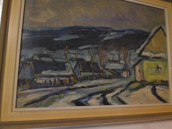 Staré chalupy ,Antonín Šustr, 12.6.1923 3 obrazy - 5