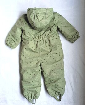 DÍVČÍ ZIMNÍ KOMBINÉZA-86/92, 1-2 roky - 5