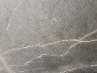 luxus mramorová deska pěkná kvalitní silná 8hran - 5