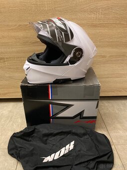 Výklopná helma na motorku NOX N960, vel. L - 5