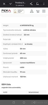 Brzdové kotouče - 5