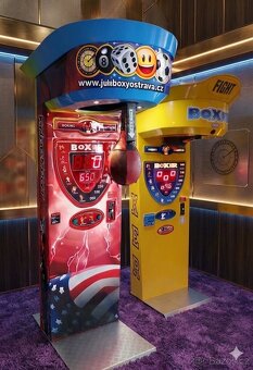 Šipkovy automat, jukebox, silový automat boxer - 5