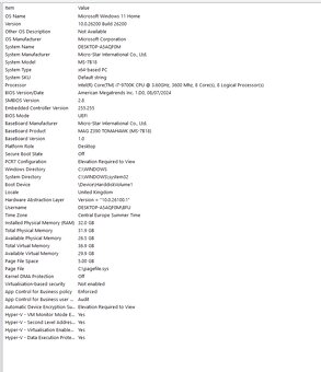 PC s Nvidia Geforce 3070 & i7-9700K 3.6 GHz 8 core - 5