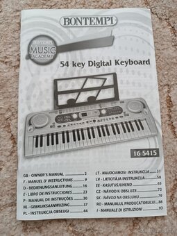 Klávesy - 5