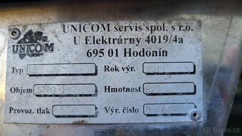 Maceračná nádrž objemu 5.700 L s duplikátorom a miešaním - 5