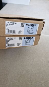 Geberit ovládací tlačítko Sigma01 černá - 5