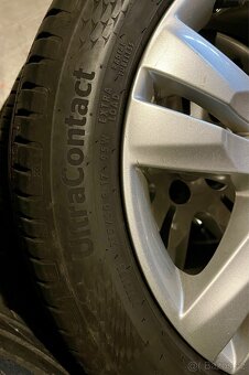 Alu kola 17” vč. pneumatik Continental UltraContact 215/50 - 5