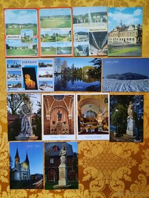 ČSSR sběratelské pohlednice 122 kusů Nové - 5