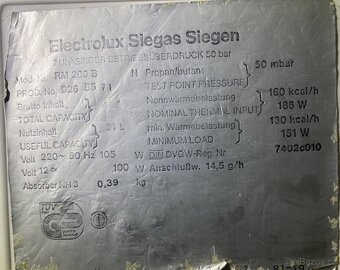 Lednice do karavanu na 12v,220v a na plyn funkční - 5