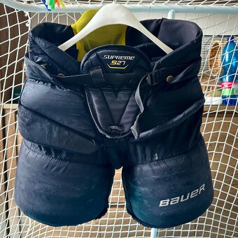 Brankářské kalhoty Bauer Junior, vel L pro výšku 150–165 cm - 5