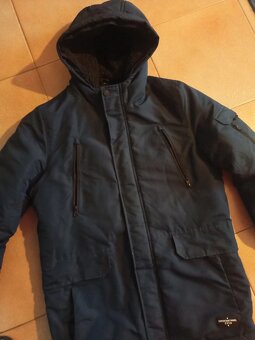 Pěkná, teplá, chlapecká bunda vel. 158 zn. F&F - 5