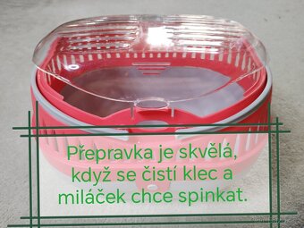 Kompletní výbava pro krečka, klec, hračky, podestýlka - 5